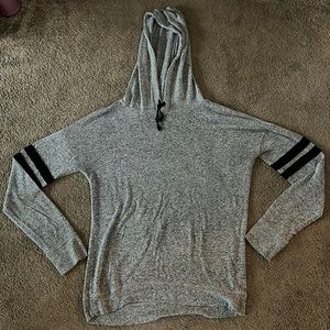 A Grey Hoodie